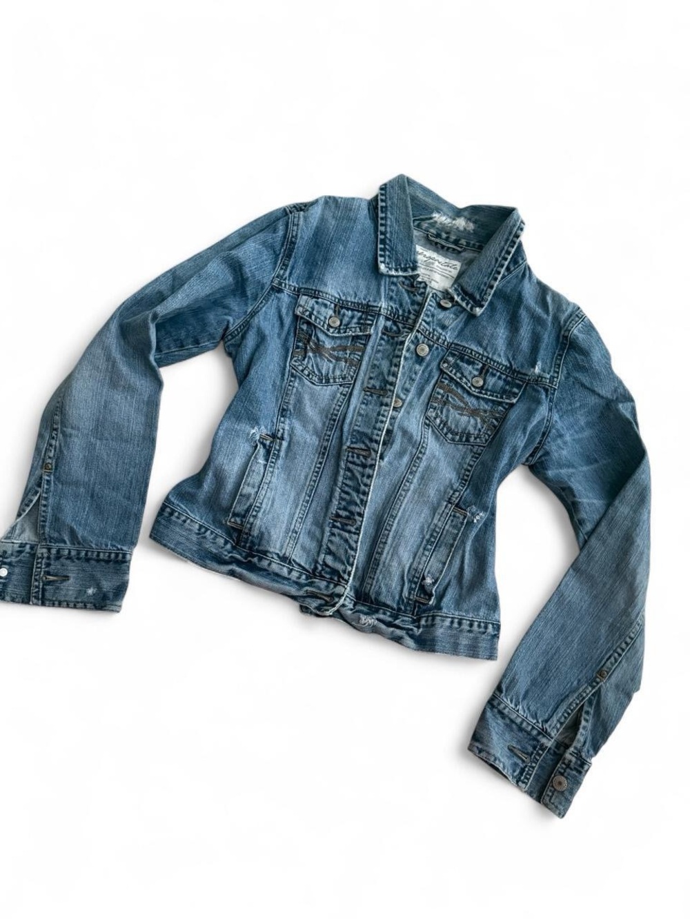 Y2K women’s Aeropostale Jean jacket distressed